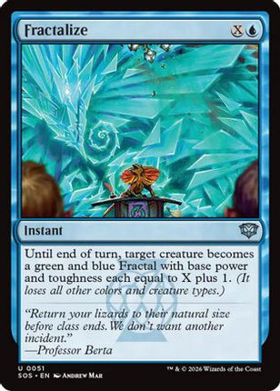 Fractalize [Secrets of Strixhaven] Foil