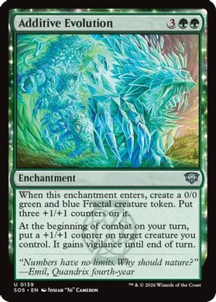 Additive Evolution [Secrets of Strixhaven] Foil