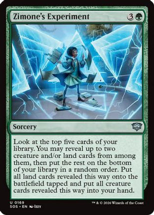 Zimone's Experiment [Secrets of Strixhaven]