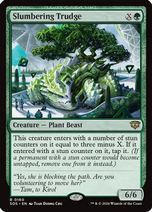 Slumbering Trudge [Secrets of Strixhaven] Foil
