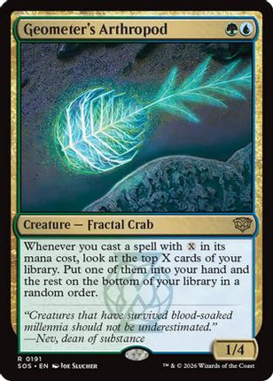 Geometer's Arthropod [Secrets of Strixhaven] Foil