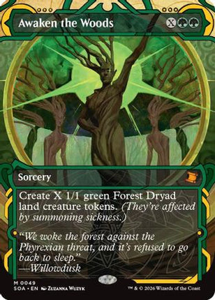 Awaken the Woods [Secrets of Strixhaven: Mystical Archive] Foil