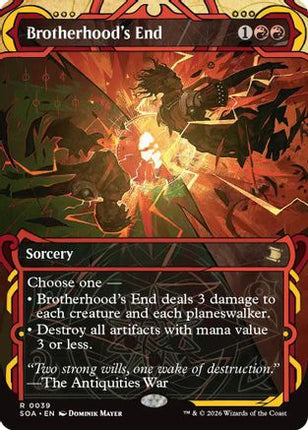 Brotherhood's End [Secrets of Strixhaven: Mystical Archive] Foil
