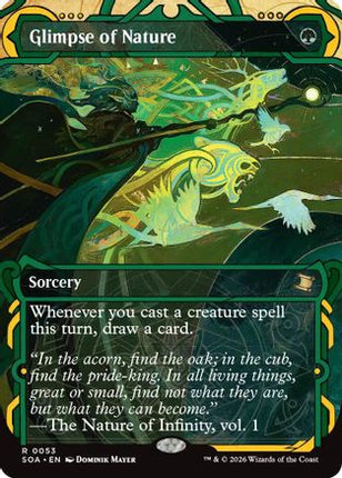 Glimpse of Nature [Secrets of Strixhaven: Mystical Archive] Foil