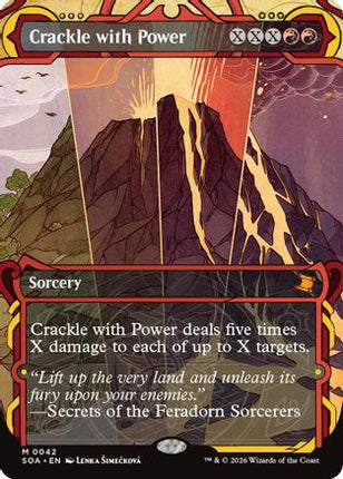 Crackle with Power [Secrets of Strixhaven: Mystical Archive] Foil
