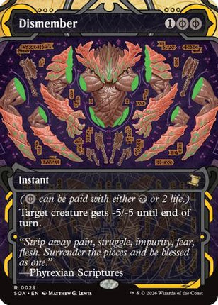 Dismember [Secrets of Strixhaven: Mystical Archive] Foil
