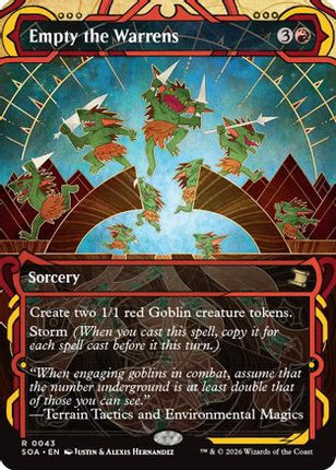 Empty the Warrens [Secrets of Strixhaven: Mystical Archive] Foil