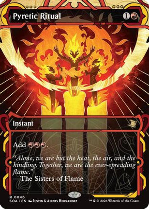 Pyretic Ritual [Secrets of Strixhaven: Mystical Archive] Foil