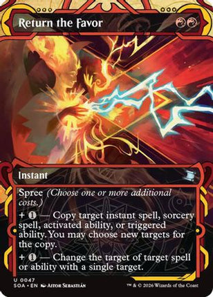 Return the Favor [Secrets of Strixhaven: Mystical Archive] Foil