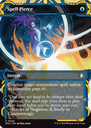 Spell Pierce [Secrets of Strixhaven: Mystical Archive] Foil