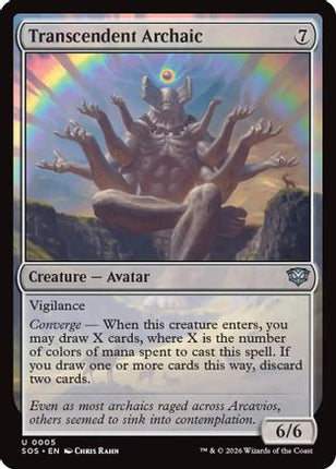 Transcendent Archaic [Secrets of Strixhaven] Foil
