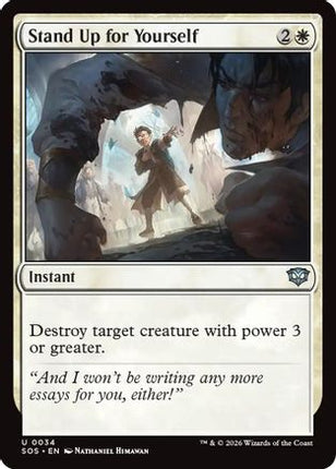 Stand Up for Yourself [Secrets of Strixhaven] Foil