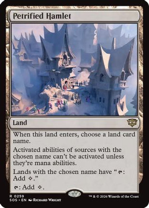 Petrified Hamlet [Secrets of Strixhaven] Foil