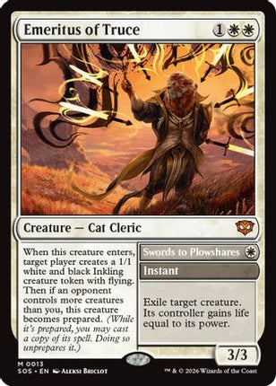 Emeritus of Truce [Secrets of Strixhaven] Foil