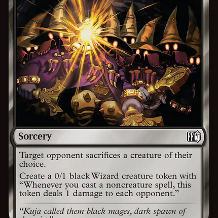 Cornered by Black Mages [FINAL FANTASY] Foil