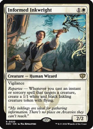 Informed Inkwright [Secrets of Strixhaven] Foil