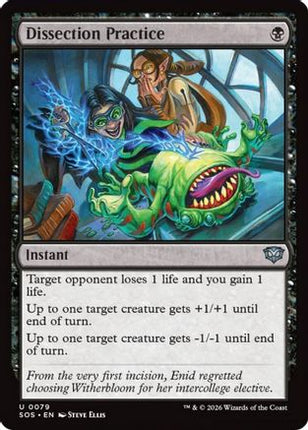 Dissection Practice [Secrets of Strixhaven] Foil