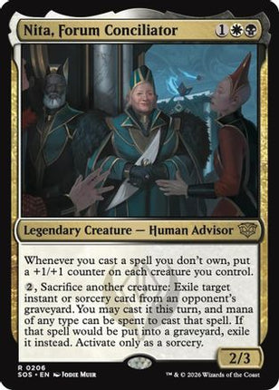 Nita, Forum Conciliator [Secrets of Strixhaven] Foil