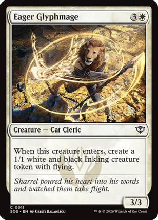 Eager Glyphmage [Secrets of Strixhaven] Foil