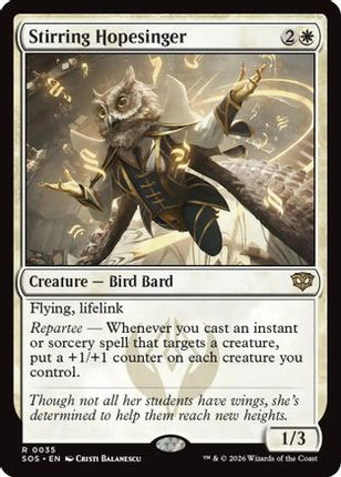 Stirring Hopesinger [Secrets of Strixhaven] Foil