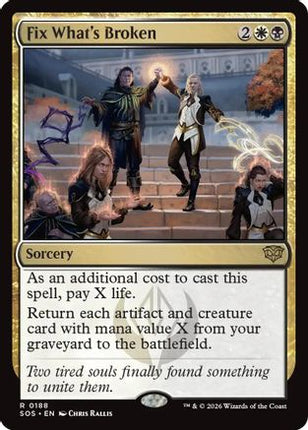 Fix What's Broken [Secrets of Strixhaven] Foil