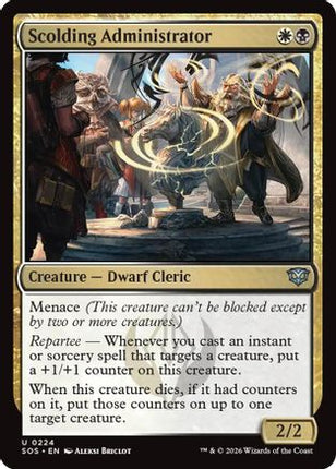 Scolding Administrator [Secrets of Strixhaven] Foil