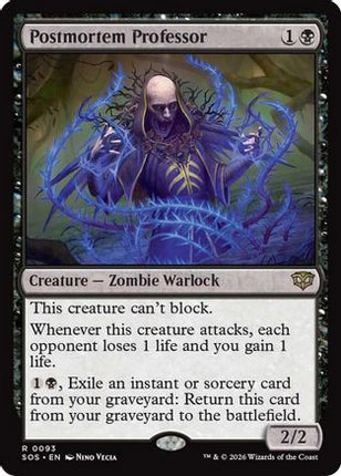 Postmortem Professor [Secrets of Strixhaven] Foil