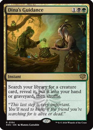 Dina's Guidance [Secrets of Strixhaven] Foil
