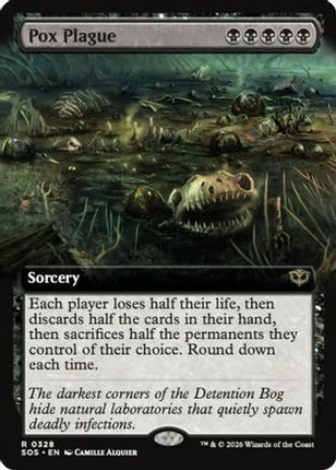 Pox Plague (Extended Art) [Secrets of Strixhaven]