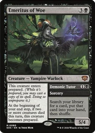 Emeritus of Woe [Secrets of Strixhaven] Foil