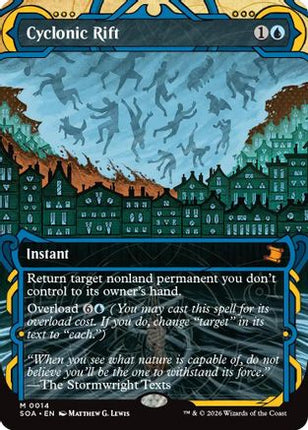Cyclonic Rift [Secrets of Strixhaven: Mystical Archive] Foil