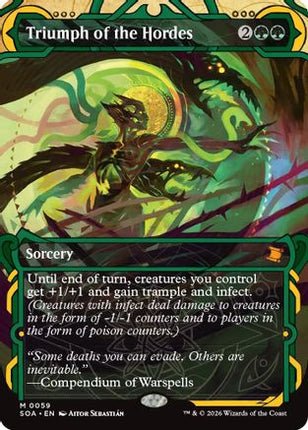 Triumph of the Hordes [Secrets of Strixhaven: Mystical Archive] Foil