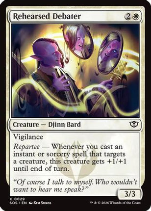 Rehearsed Debater [Secrets of Strixhaven]