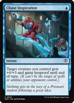 Chase Inspiration [Secrets of Strixhaven] Foil