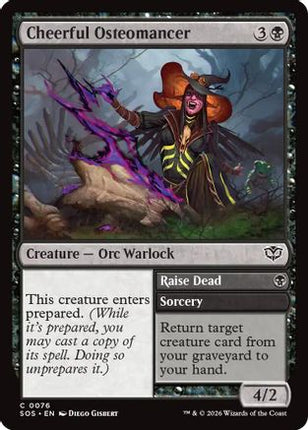 Cheerful Osteomancer [Secrets of Strixhaven] Foil