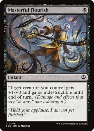Masterful Flourish [Secrets of Strixhaven] Foil