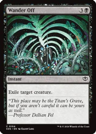 Wander Off [Secrets of Strixhaven] Foil
