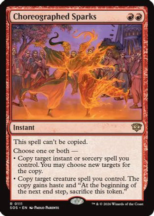 Choreographed Sparks [Secrets of Strixhaven]