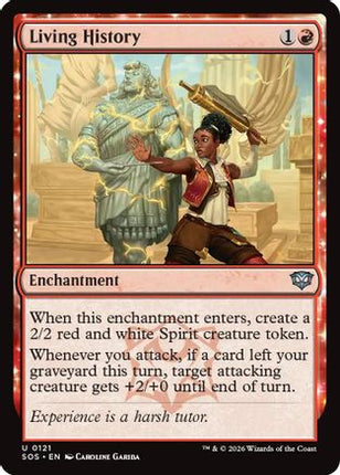 Living History [Secrets of Strixhaven] Foil