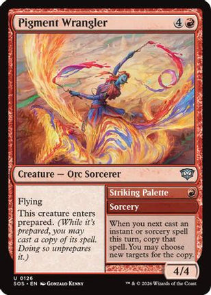 Pigment Wrangler [Secrets of Strixhaven] Foil