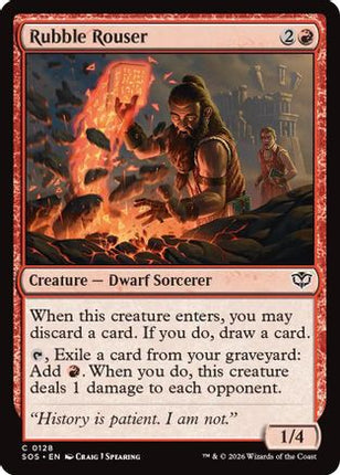 Rubble Rouser [Secrets of Strixhaven] Foil