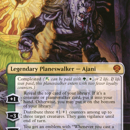 Ajani, Sleeper Agent (Borderless) [Dominaria United]