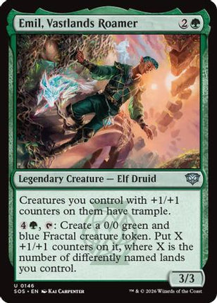 Emil, Vastlands Roamer [Secrets of Strixhaven] Foil