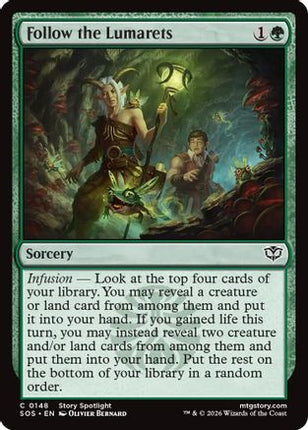 Follow the Lumarets [Secrets of Strixhaven] Foil