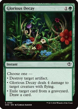Glorious Decay [Secrets of Strixhaven] Foil