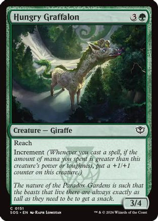 Hungry Graffalon [Secrets of Strixhaven] Foil
