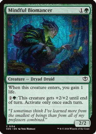 Mindful Biomancer [Secrets of Strixhaven] Foil