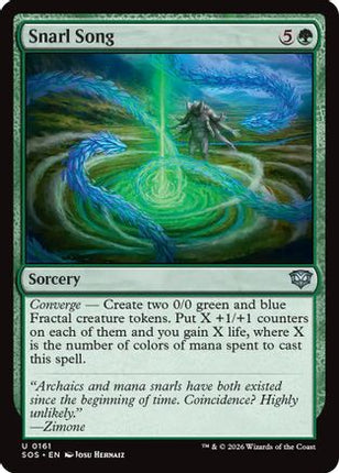 Snarl Song [Secrets of Strixhaven] Foil