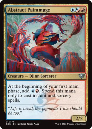 Abstract Paintmage [Secrets of Strixhaven] Foil
