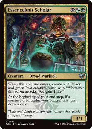 Essenceknit Scholar [Secrets of Strixhaven] Foil